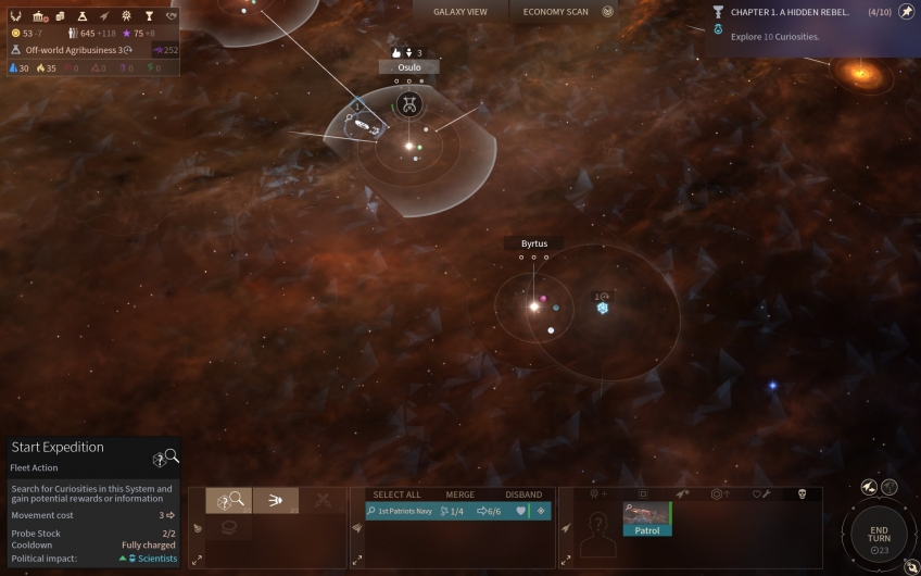 Endless space 2 образец генерации галактики