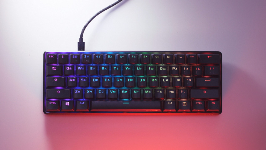 Почти как кастом. Обзор и тест клавиатуры HyperX Alloy Origins 60 Почти как кастом. Обзор и тест клавиатуры HyperX Alloy Origins 60