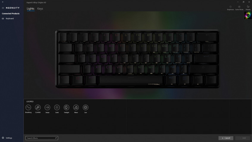 Почти как кастом. Обзор и тест клавиатуры HyperX Alloy Origins 60 Почти как кастом. Обзор и тест клавиатуры HyperX Alloy Origins 60