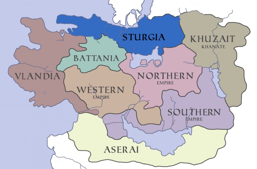 Карта земель