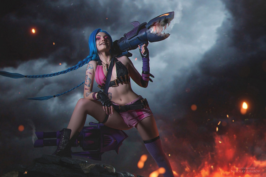 Катерина Лодянова — Джинкс из League of Legends