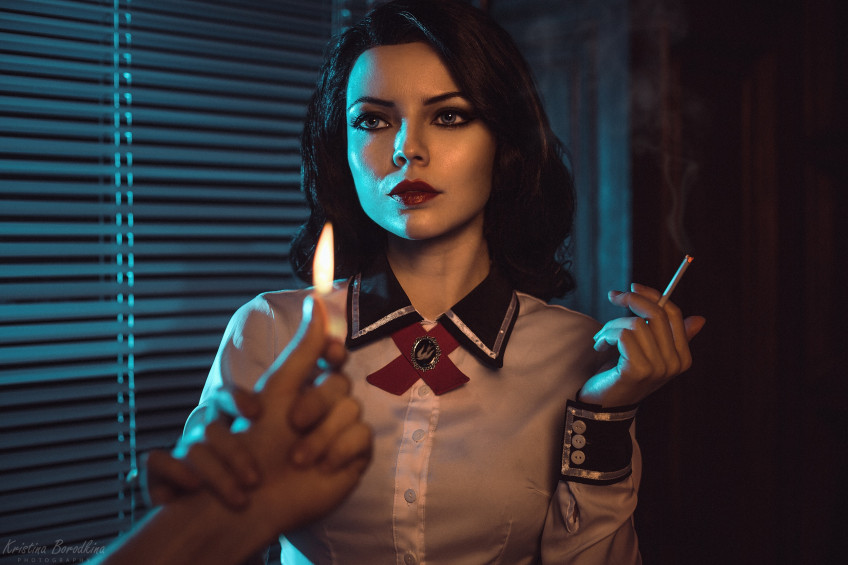 Екатерина Семадени — Элизабет из BioShock Infinite: Burial at Sea