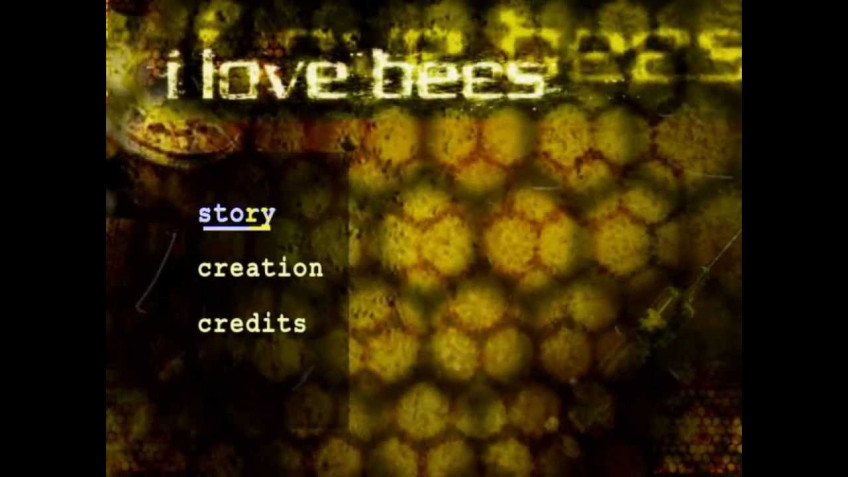Загрузочный экран I love bees