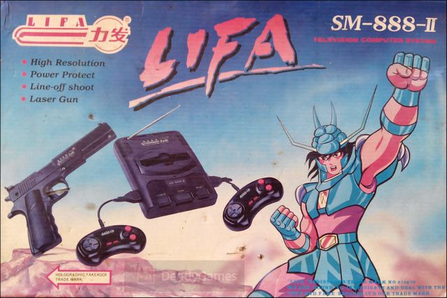 Здесь и далее фото приставки Lifa SM-888-II взяты с сайта Dendygames