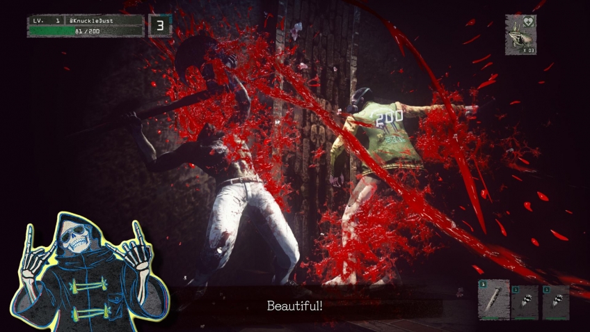 В Let it Die очень много крови, даже слишком.