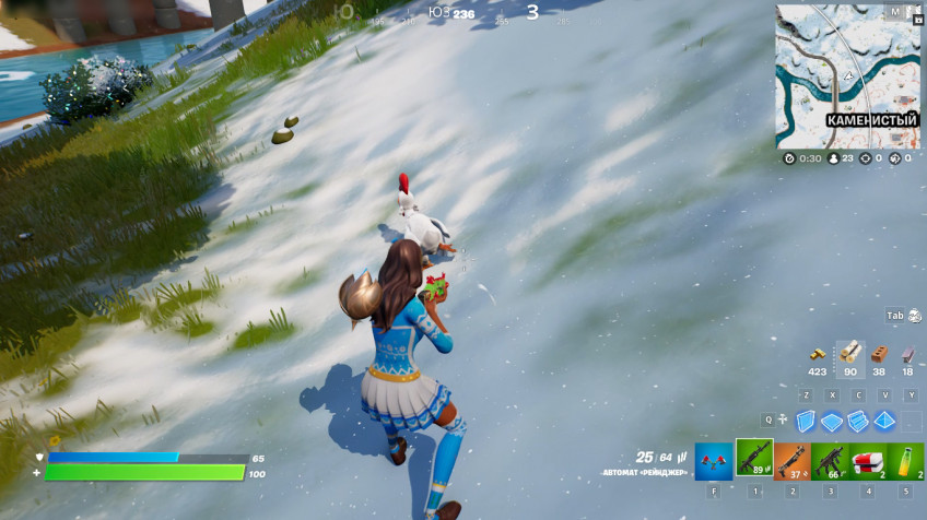 Guide: How to Fly Chicken in Fortnite
