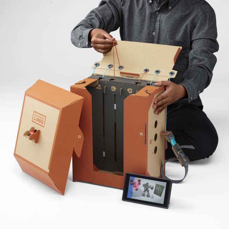 Nintendo Labo. Во имя картона и детей