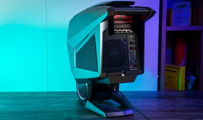 Самый невероятный компьютер на нашей памяти. Обзор и тест MSI MEG Aegis Ti5 10th Самый невероятный компьютер на нашей памяти. Обзор и тест MSI MEG Aegis Ti5 10th