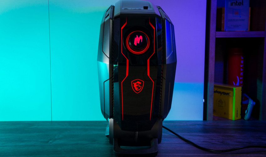 Самый невероятный компьютер на нашей памяти. Обзор и тест MSI MEG Aegis Ti5 10th Самый невероятный компьютер на нашей памяти. Обзор и тест MSI MEG Aegis Ti5 10th