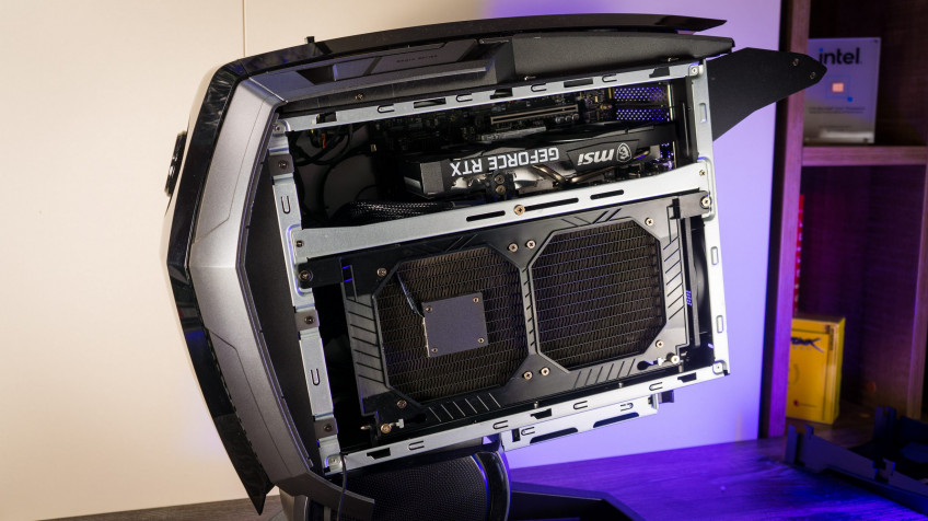 Самый невероятный компьютер на нашей памяти. Обзор и тест MSI MEG Aegis Ti5 10th Самый невероятный компьютер на нашей памяти. Обзор и тест MSI MEG Aegis Ti5 10th