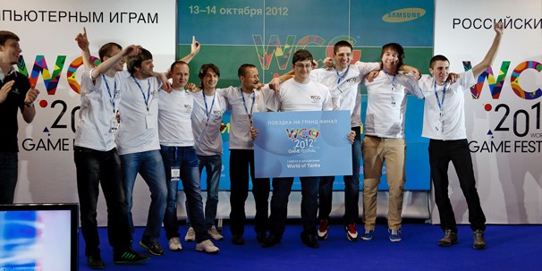 Танковые баталии всероссийского финала World Cyber Games 2012 Танковые баталии всероссийского финала World Cyber Games 2012