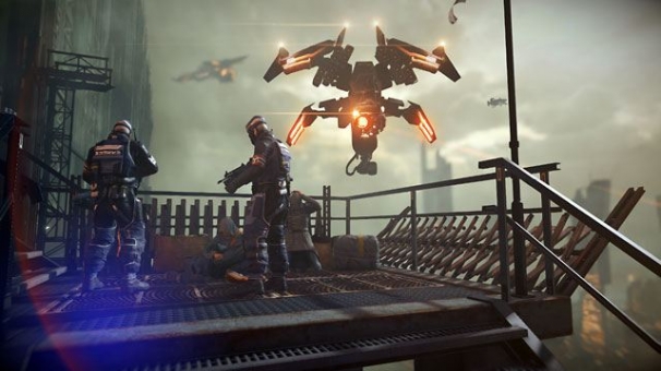 У стены красные глаза. Killzone: Shadow Fall У стены красные глаза. Killzone: Shadow Fall