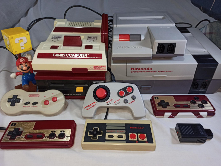 NES и Famicom — две не совместимые друг с другом версии одной и той же консоли