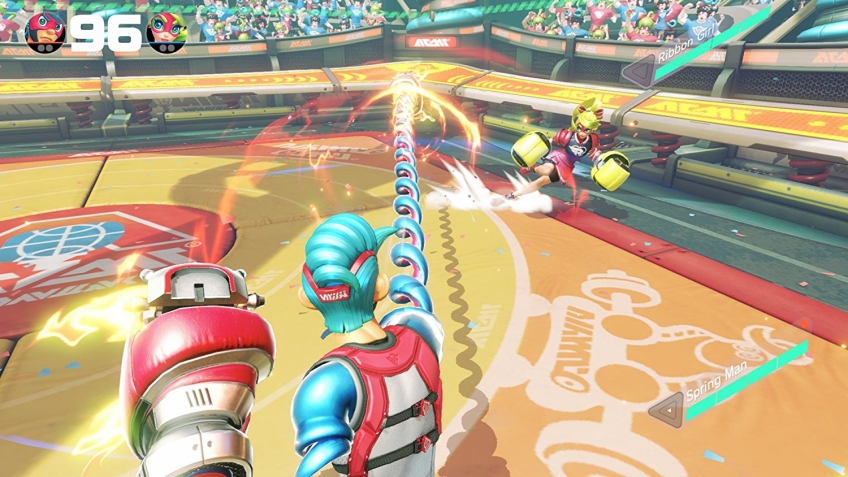 А в ARMS компания Nintendo раскрыла на полную потенциал джойконов и перевернула консервативный жанр файтингов с ног на голову. Именно поэтому от нас проект получил титул лучшего файтинга 2017 года