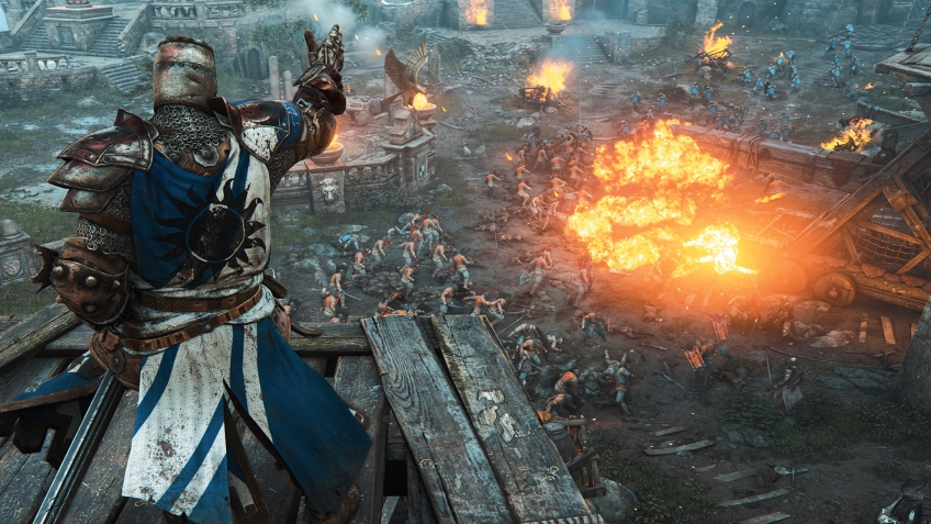 For Honor: А если бы в реальности топором по голове дали? For Honor: А если бы в реальности топором по голове дали?