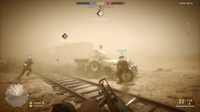 С шашкой на танк. Первые впечатления от беты Battlefield 1 С шашкой на танк. Первые впечатления от беты Battlefield 1