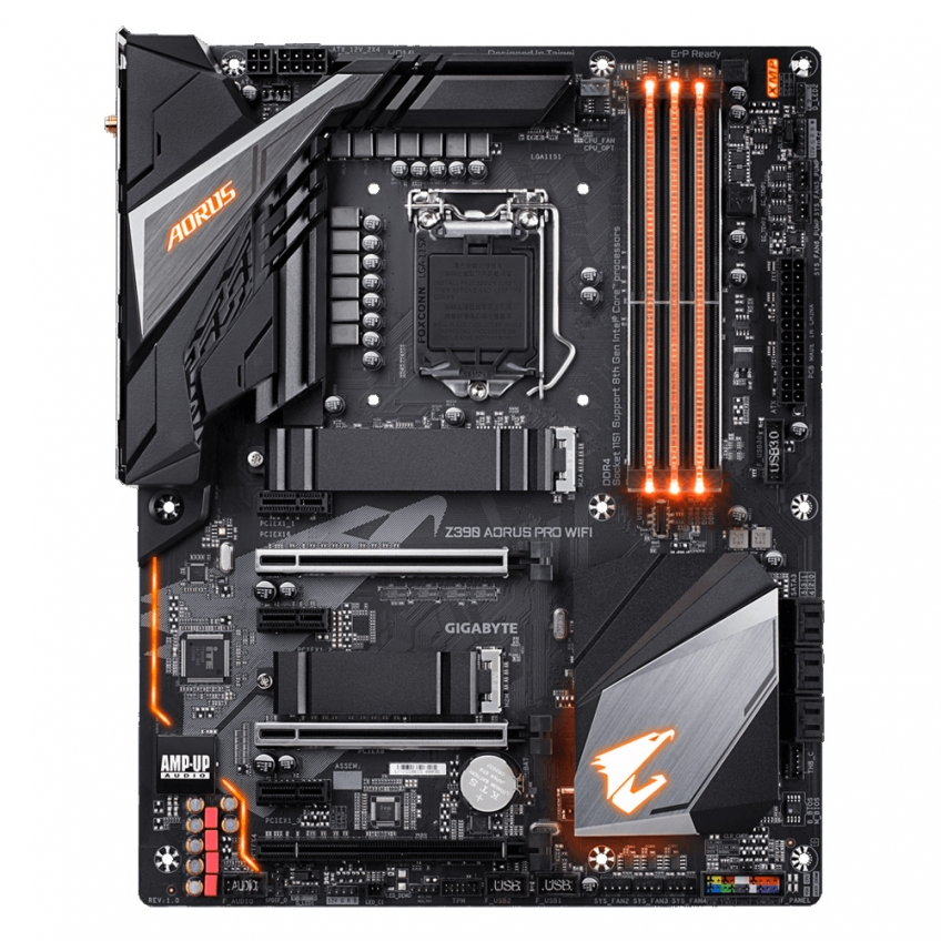 Z390 Aorus Pro WiFi — отличная материнка для тех, кому нужно всё, но переплачивать не хочется. Если выкинуть WiFi, получится ещё дешевле