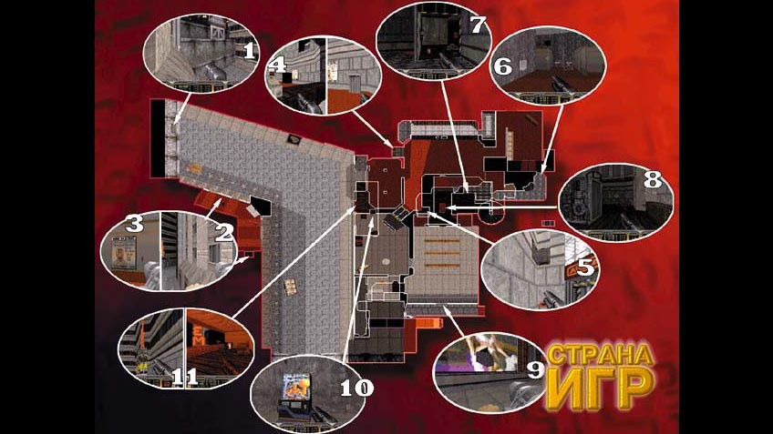 Советы по прохождению Duke Nukem 3D — они такие. Слишком запутанные и чересчур подробные одновременно. Узнаёте уровни?
