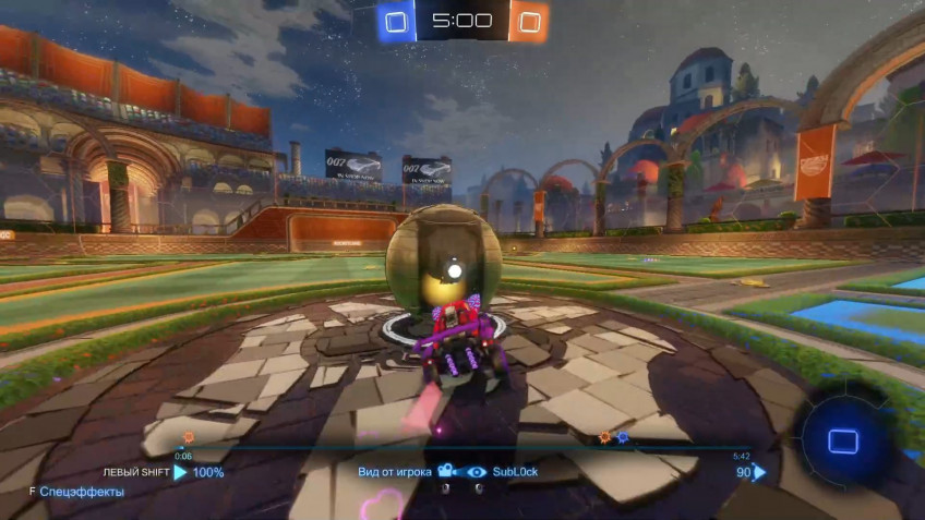 Сравнение качества передачи одной и той же картинки из Rocket League: x264, NVENC (new), Intel QuickSync