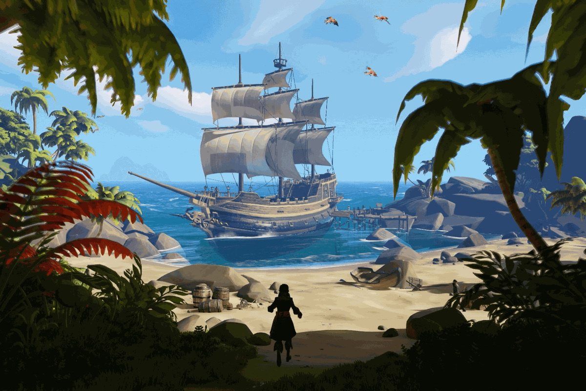 Sea of thieves водопад руби загадка