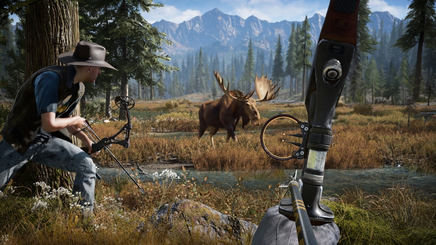 В последних частях Far Cry охота была важной составляющей. Эта знаковая черта серии сохранена и здесь