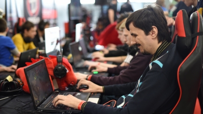 Любой желающий мог поиграть в Battlefield 1 и Quake Champions на лучшем железе от MSI, а также поучаствовать в турнире по Heroes of the Storm.