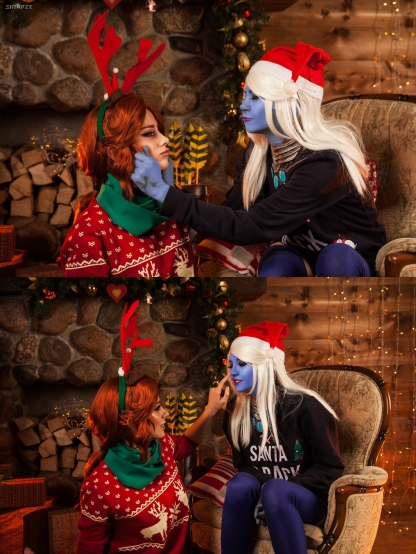 Новогодний косплей: Dota 2, The Witcher, Ghost in the Shell, WoW, LoL, Vampirella, Mortal Kombat, Marvel Новогодний косплей: Dota 2, The Witcher, Ghost in the Shell, WoW, LoL, Vampirella, Mortal Kombat, Marvel