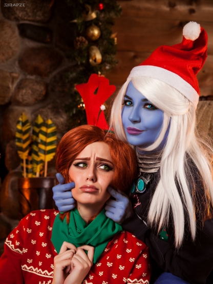 Новогодний косплей: Dota 2, The Witcher, Ghost in the Shell, WoW, LoL, Vampirella, Mortal Kombat, Marvel Новогодний косплей: Dota 2, The Witcher, Ghost in the Shell, WoW, LoL, Vampirella, Mortal Kombat, Marvel
