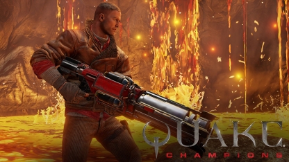 Би-Джей на аренах Quake Champions, собственной персоной.
