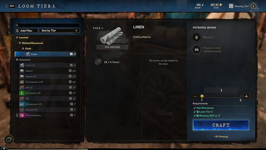 Гайд: Где брать лён (Linen) в New World Гайд: Где брать лён (Linen) в New World