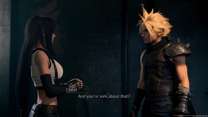 Fan theory says Square Enix didn’t fix the texture of the door on PS4 on purpose in order to motivate people to move to Intergrade.