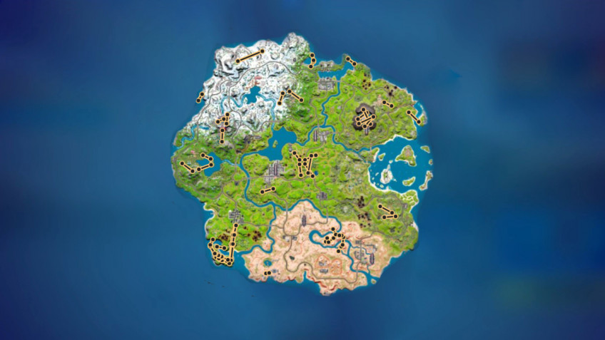 Гайд: Вертикальное передвижение в Fortnite — паркур и зиплайны