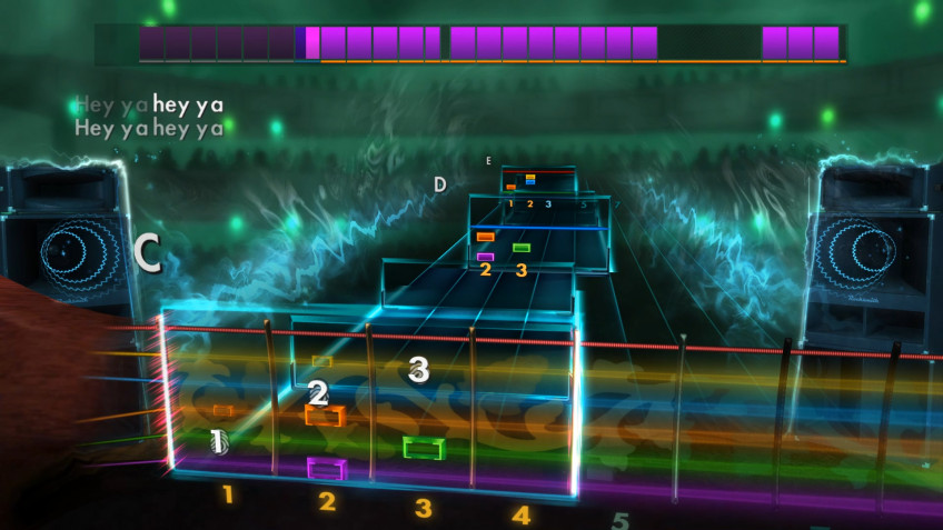 В Rocksmith можно почувствовать себя настоящей рок-звездой во время стадионного концерта