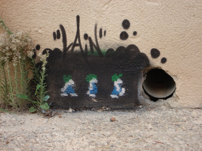 Героев игры Lemmings до сих пор рисуют на городских стенах.