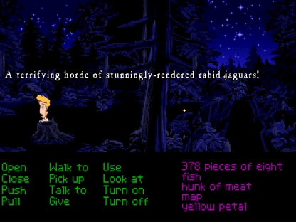 Отсылки к первой части и Grim Fandango — следующей игре студии.