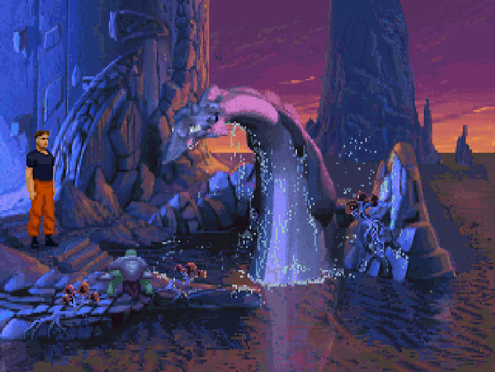 3D-монстр в квесте 1995 года.