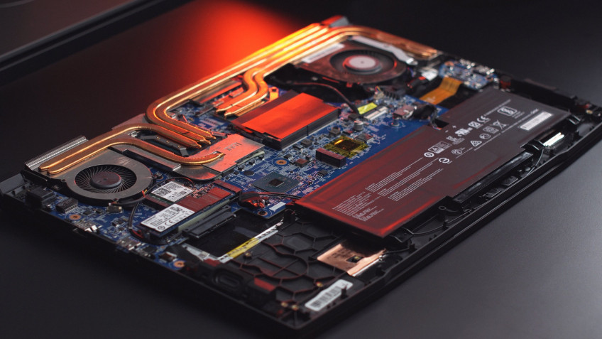 Система охлаждения MSI Pulse GL76