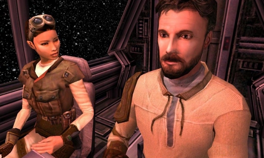 Спасению этой красавицы посвящена одна из самых заметных арок Jedi Outcast 2.