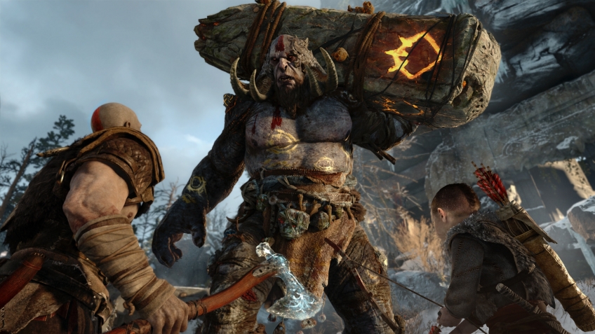 Многие схватки в God of War играют важную роль в рассказе истории: это не просто геймплейные вставки между катсцен, а полноценная часть сценария