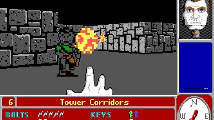 Слева Catacomb 3D, справа Wolfenstein 3D. Как видите, разница не особо велика