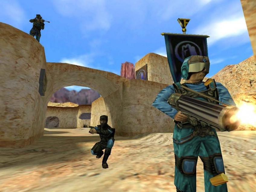Оригинальная Team Fortress, в отличие от сиквела, была не такой уж мультяшной