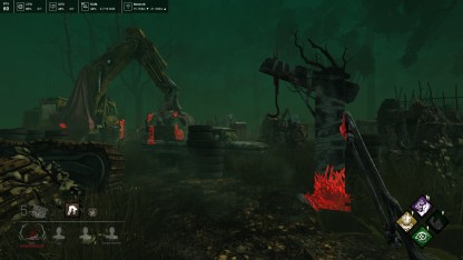 Слева скриншот через трансляцию в GeForce Now, справа — обычная игра, запущенная в Steam