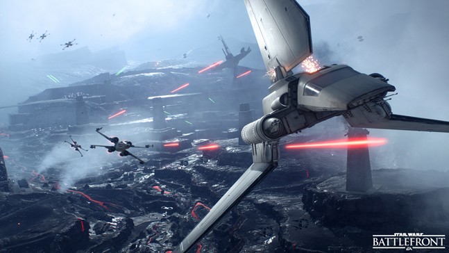 Симулятор мертвого штормтрупера. Превью Star Wars: Battlefront Симулятор мертвого штормтрупера. Превью Star Wars: Battlefront