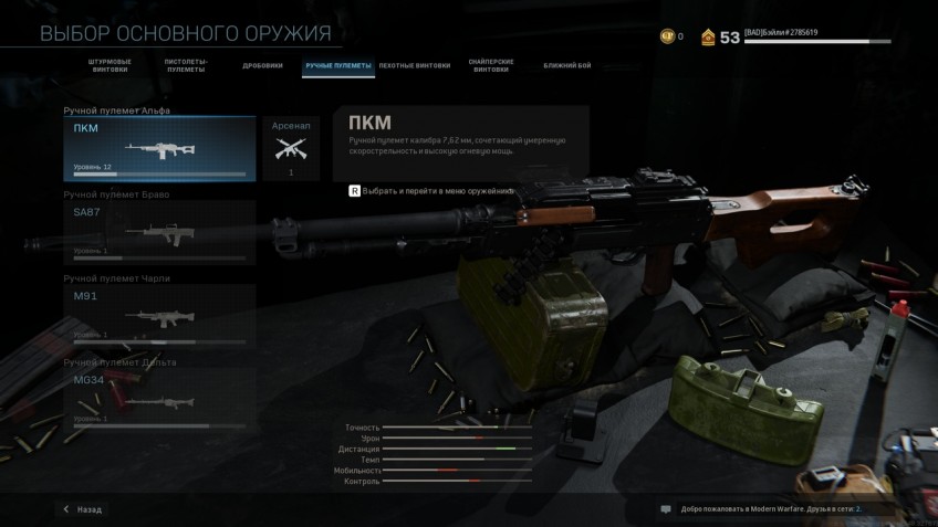 ПКМ, SA87, M91 и старичок MG34