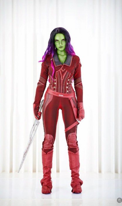Marvel-косплей: Стражи Галактики, мисс Марвел, Шторм и Шельма Marvel-косплей: Стражи Галактики, мисс Марвел, Шторм и Шельма