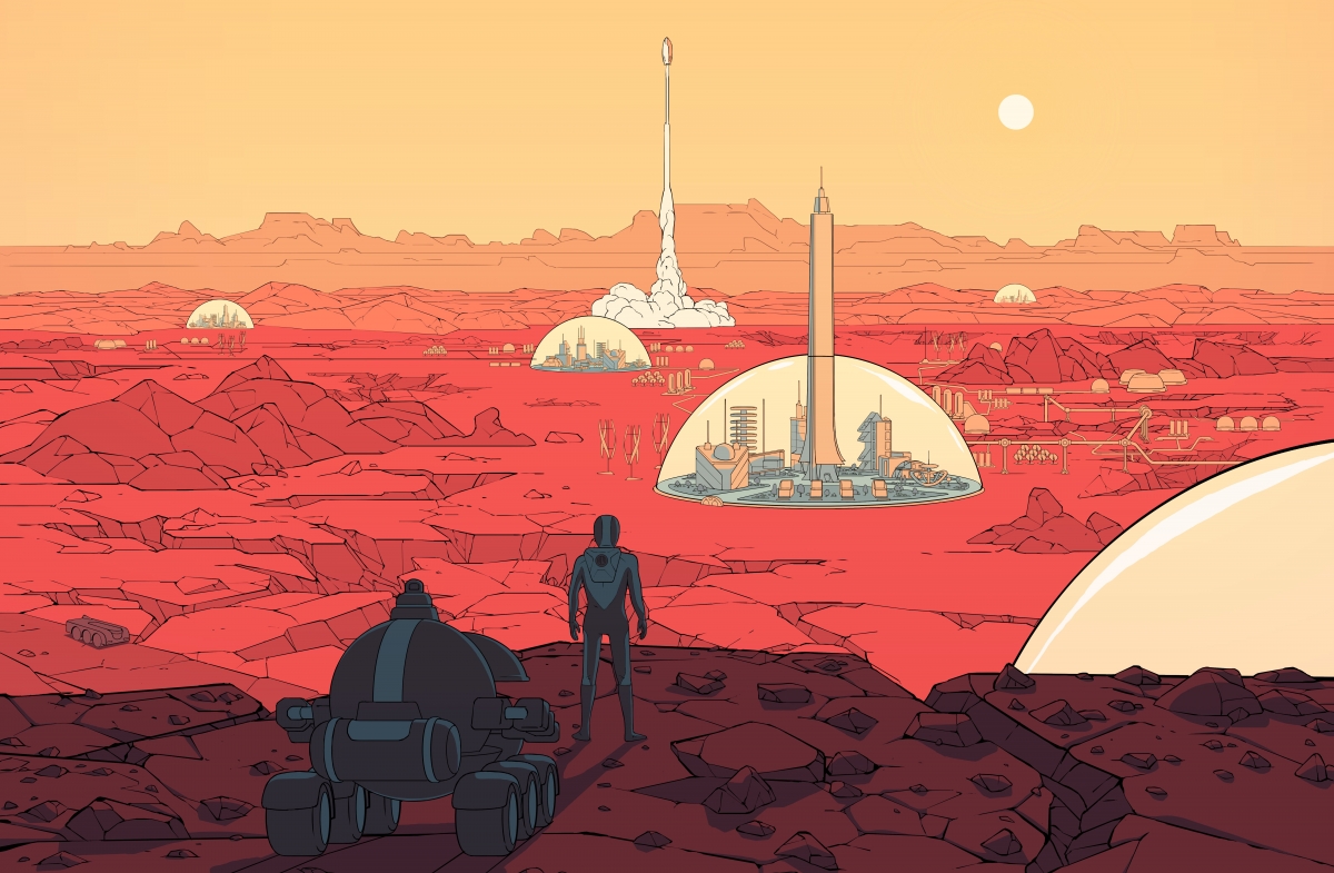 Обзор Surviving Mars. Алкоголики-веганы колонизируют Марс