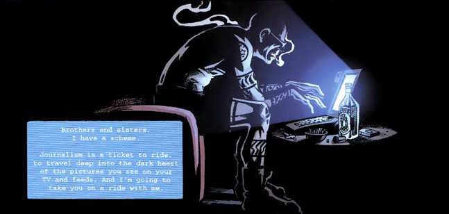 Рыцарь журналистики: призраки будущего в комиксе Transmetropolitan Рыцарь журналистики: призраки будущего в комиксе Transmetropolitan