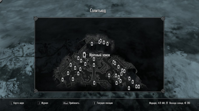 Карта skyrim anniversary edition