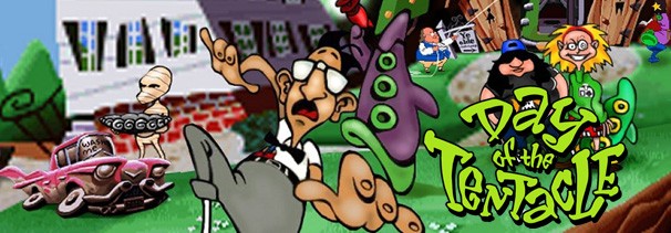 Полдня до конца света. Maniac Mansion 2: Day of the Tentacle Полдня до конца света. Maniac Mansion 2: Day of the Tentacle