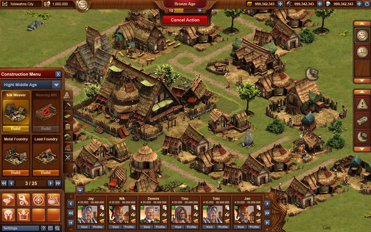 Описание юнитов в forge of empires